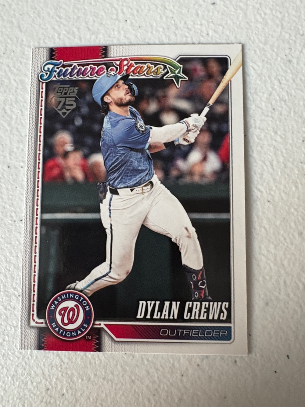 2026 Topps Dylan Crews Future Stars Baseball Card
